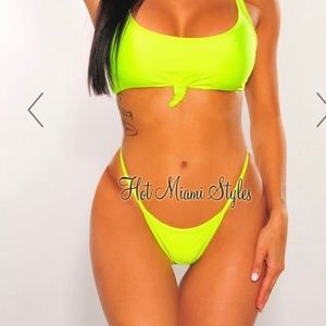 Hot Miami Styles Neon Bikini